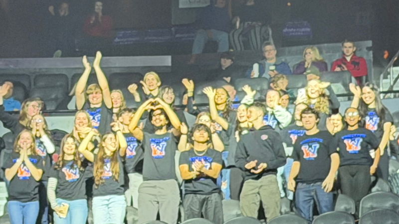 B101 2025 Christmas Choir Competition Winners Recognized at Trans-Siberian Orchestra at Xfinity Mobile Arena