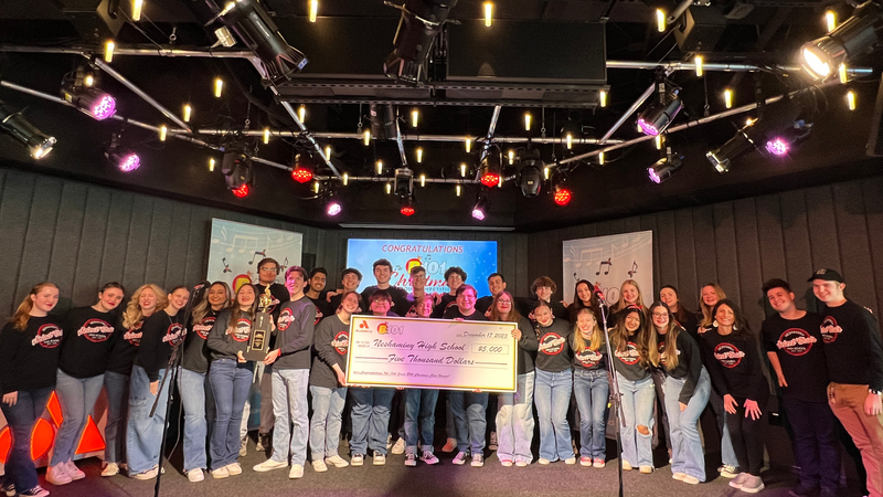 B101's 9-12 Division 2023 Christmas Choir Competition Champions Neshaminy High School Perform at B101