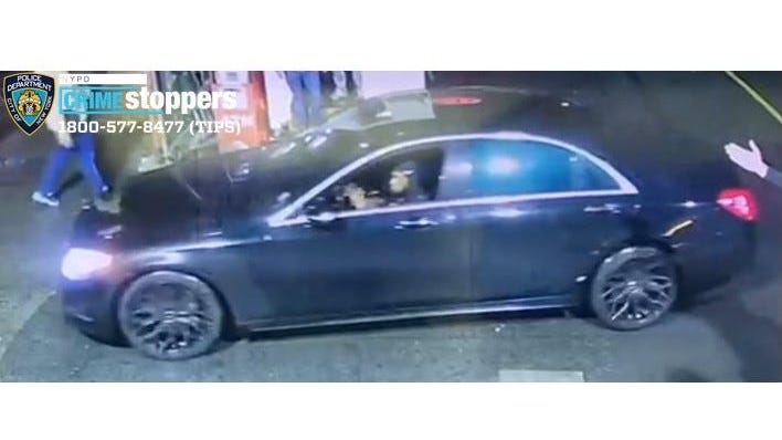 Mercedes driver jumps curb, critically injures woman in Inwood hit-run