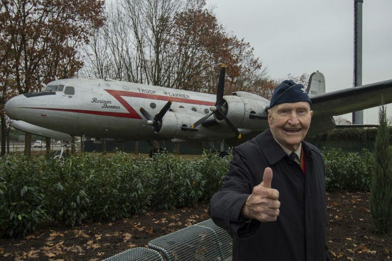 Berlin Airlift Candy Bomber has baseball field named in his honor.