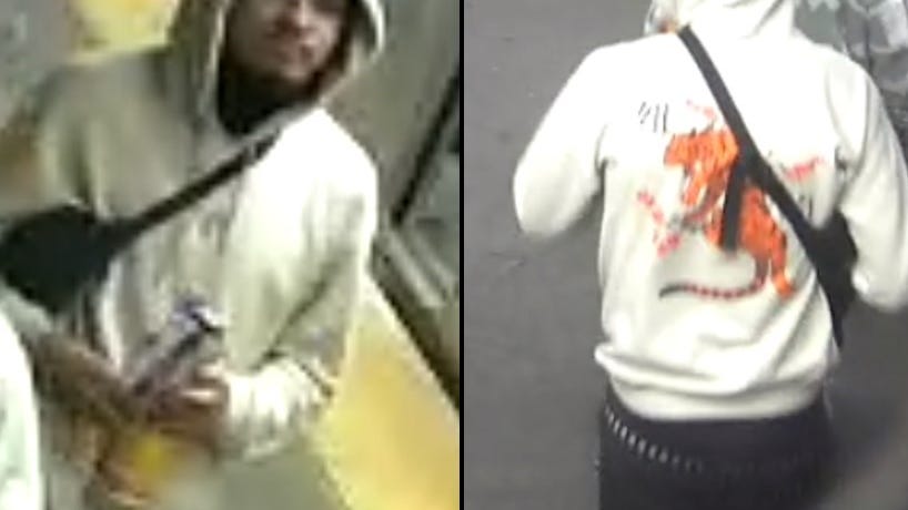 NEW PHOTO: Suspect sought after group mocks, beats, slashes Queens subway rider at random