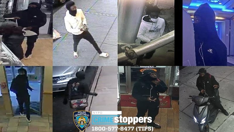 Police believe one man is behind the string of robberies