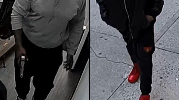 VIDEO: Duo robs Brooklyn T-Mobile store at gunpoint of cash, cellphones
