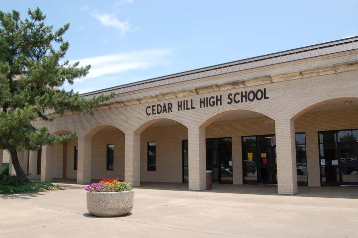 Two directors of the music program at Cedar Hill High School have been placed on administrative leave as the district investigates allegations involving former students.