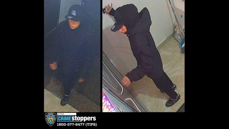 Police are searching for a suspect in a sex attack and robbery at a Sunset Park business on Tuesday morning