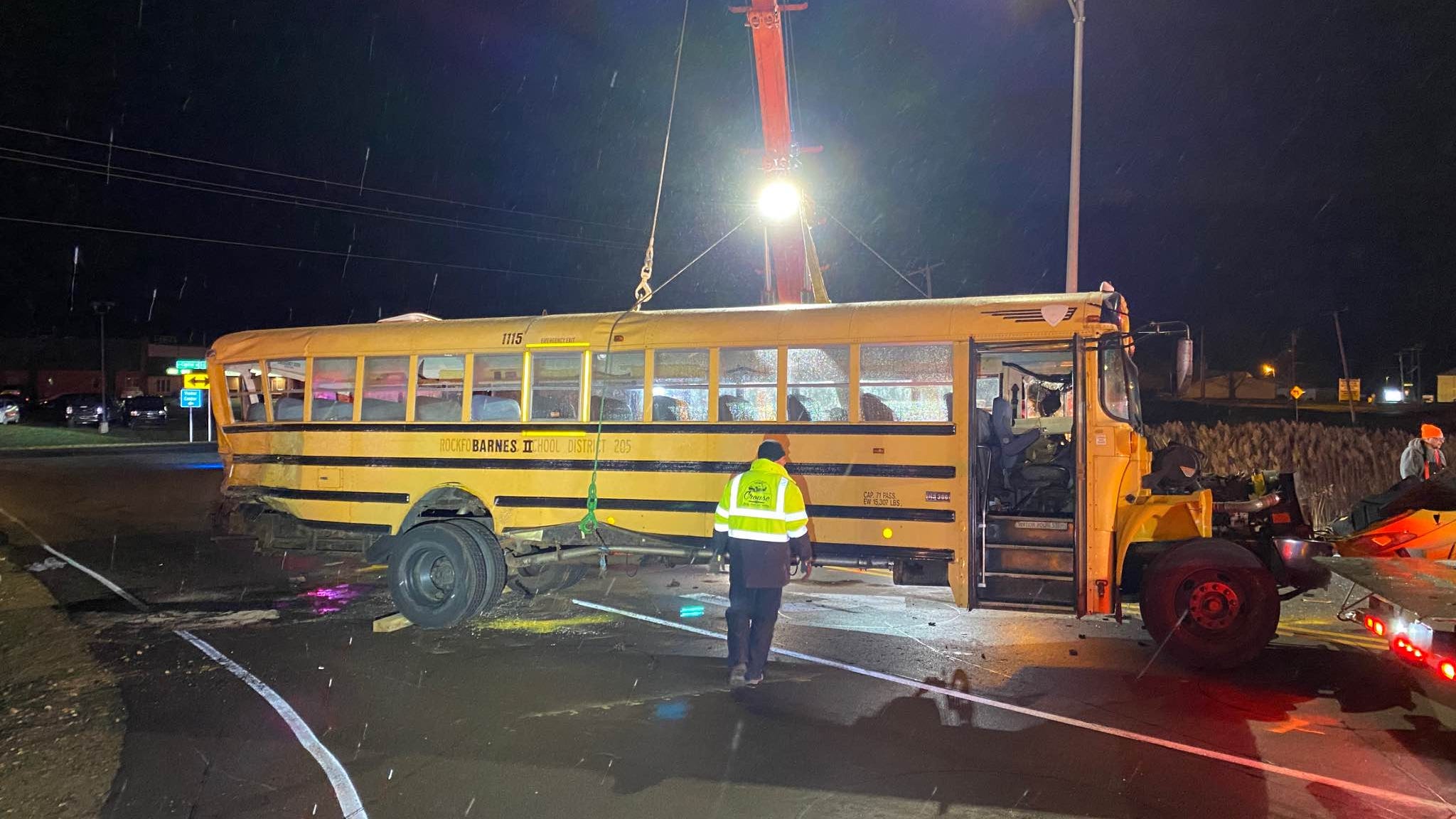 16 injured, 3 critically after bus carrying St. Ignatius JV hockey team rear-ended by drunk semi driver: Police