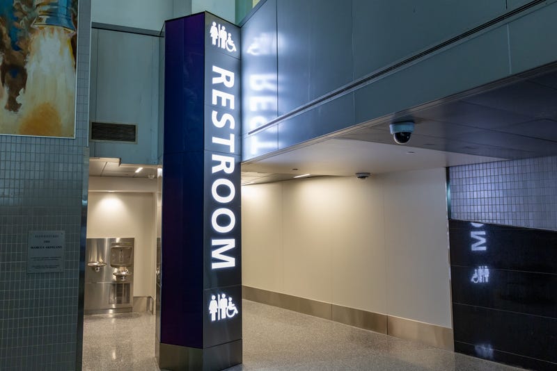 PHL Restrooms: West Wing Ticketing