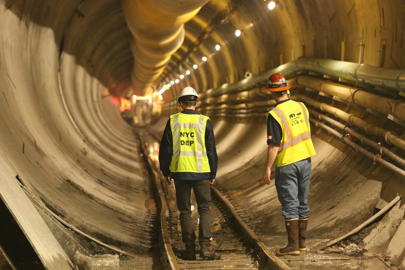 Construction on the Delaware Aqueduct Bypass Tunnel