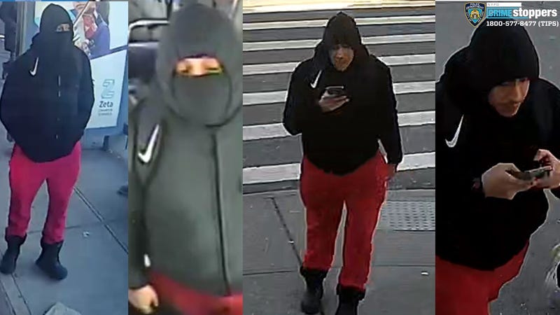 A male suspect is being sought in Wednesday's attack on a Bx9 bus