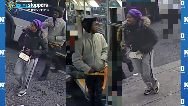 NEW VIDEO: 2 suspects sought in double shooting on Brooklyn subway