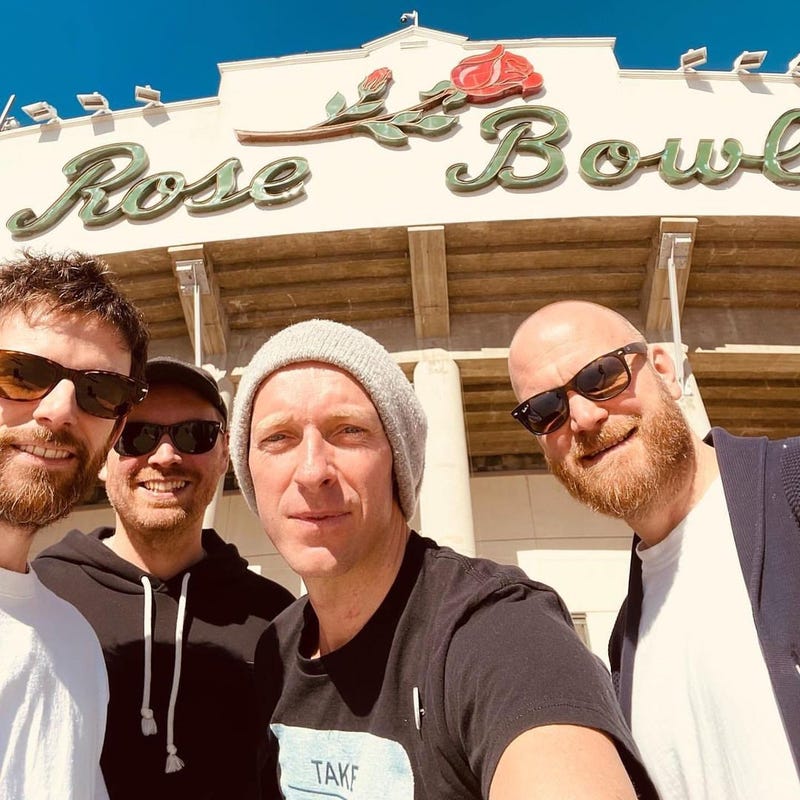 Coldplay at the Rose Bowl