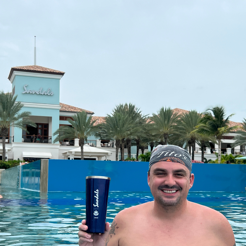 Coop's vacation #LIVEFromSandals at Sandals® Royal Curaçao