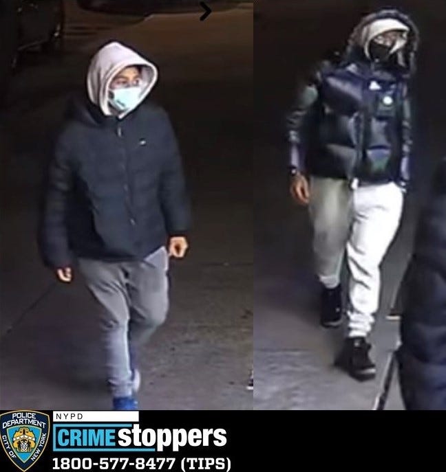2 sought in $4,450 armed robbery in Queens deli