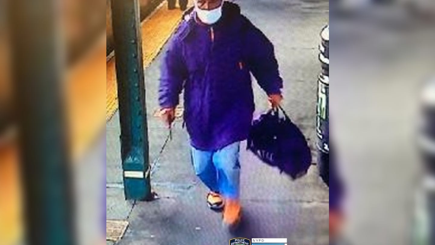 Man waiting for Queens subway train stabbed in neck, critically injured; suspect sought
