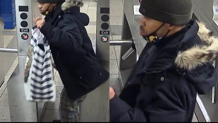 PHOTO: Man sought after grabbing woman's buttocks in Manhattan subway station