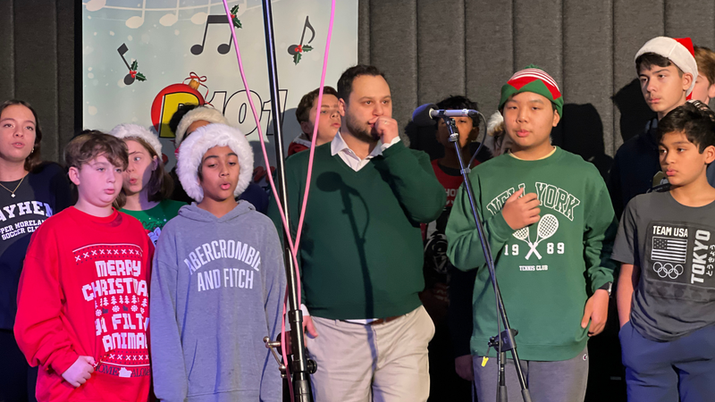 B101's K-8 Division 2023 Christmas Choir Competition Champions Murray Avenue School Perform at B101