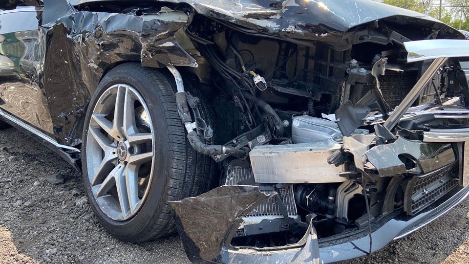 Dearborn Police issue warning to high school students after teens wreck Mercedes-Benz