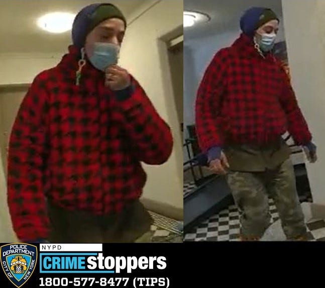 A woman is wanted in connection to an incident of antisemitic graffiti that occurred last month
