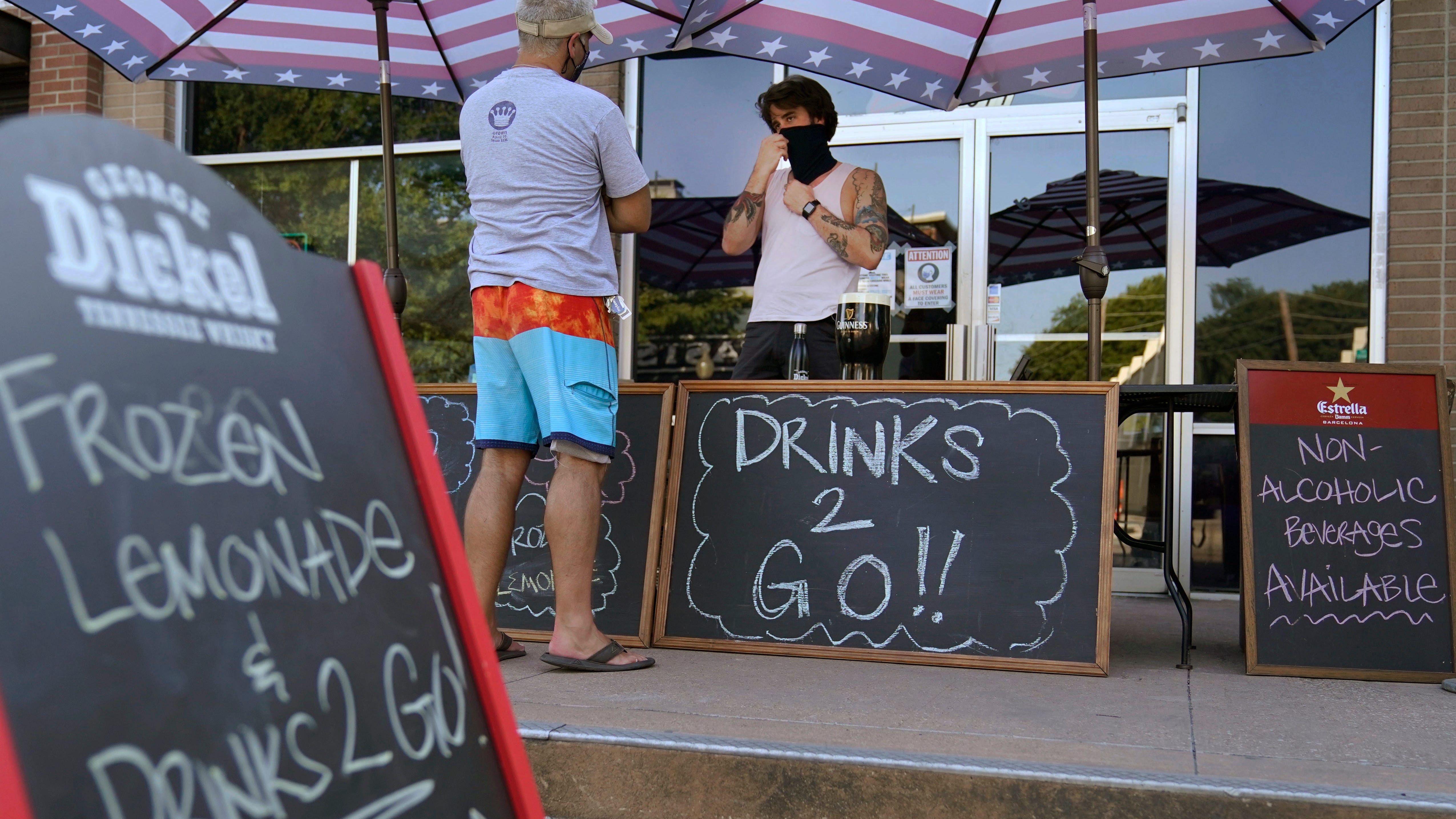 To-go drinks an elixir for public, a lifeline for business
