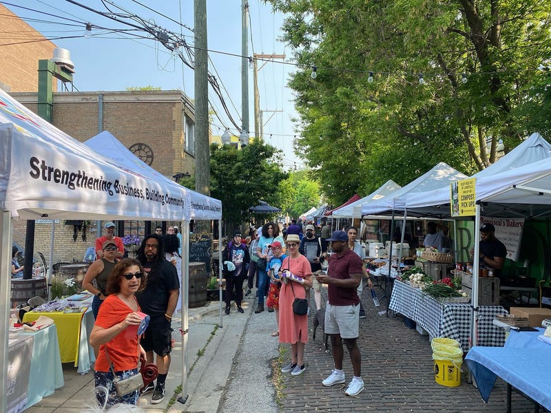 The Glenwood Sunday Market.