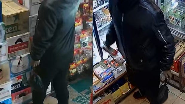 VIDEO: Man takes over $800 in cash during Bronx store robbery spree: NYPD