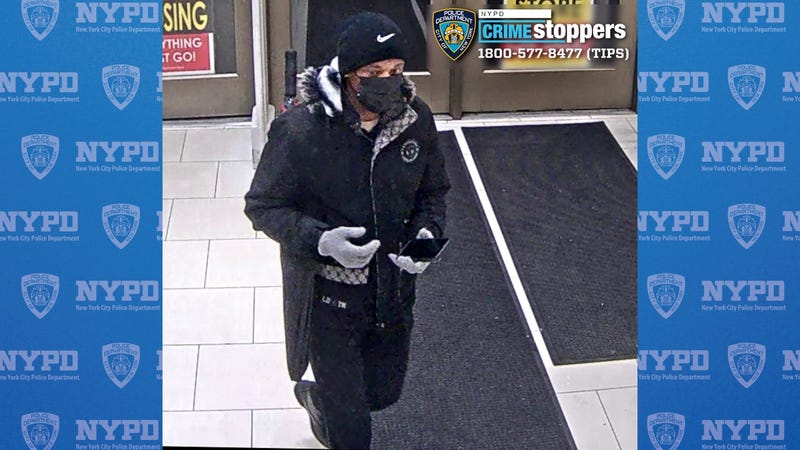 The suspect waited until the Macy's on Fulton Street closed on Feb. 10, 2025, and then tried to flee with a jewelry-packed suitcase, police said