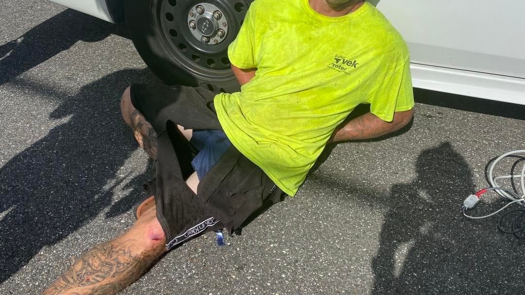 Florida man allegedly threw a BBQ grill at police while running from ‘road rage’ scene