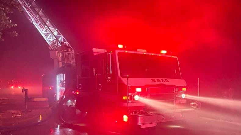 Firefighters rescue 2 after West Bloomfield home goes up in flames