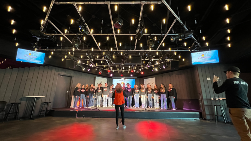 B101's 9-12 Division 2023 Christmas Choir Competition Champions Neshaminy High School Perform at B101