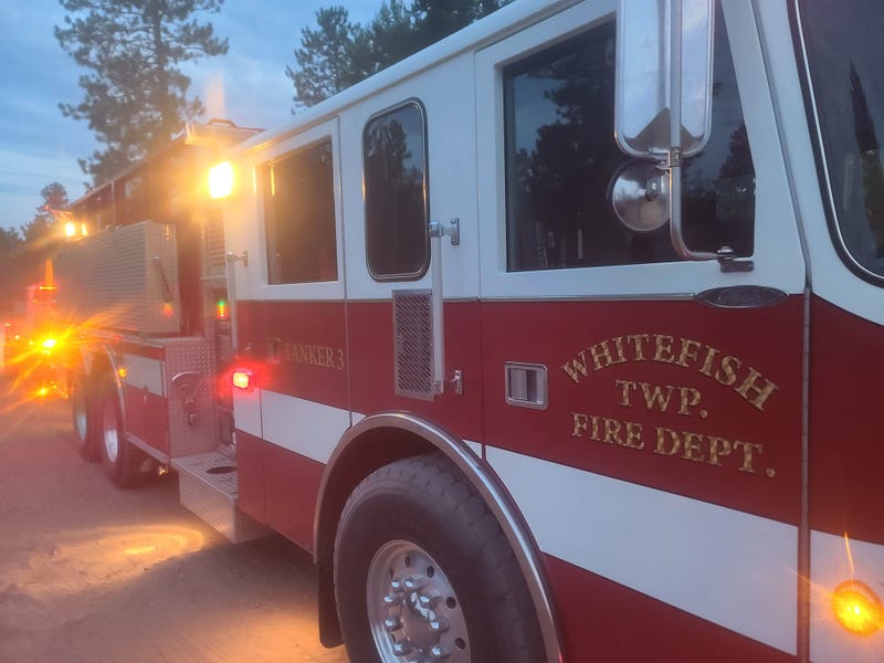 Officials are urging residents to steer clear as they work to contain and extinguish a wildfire that kindled in an eastern section of the Upper Peninsula.