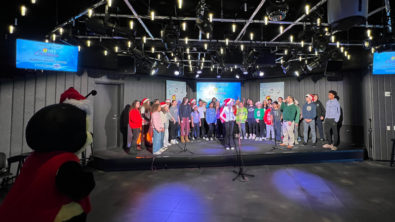 B101's K-8 Division 2023 Christmas Choir Competition Champions Murray Avenue School Perform at B101