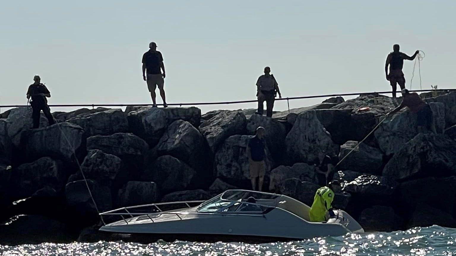 Lake Michigan rescue calls reach record highs near Winthrop Harbor, fire chief says
