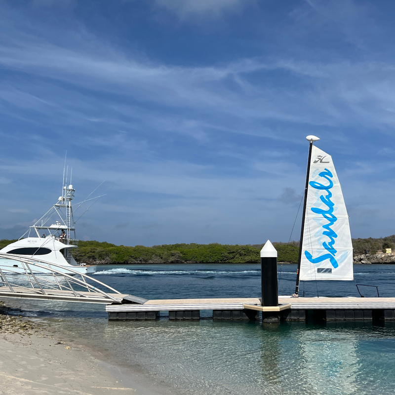 Coop's vacation #LIVEFromSandals at Sandals® Royal Curaçao