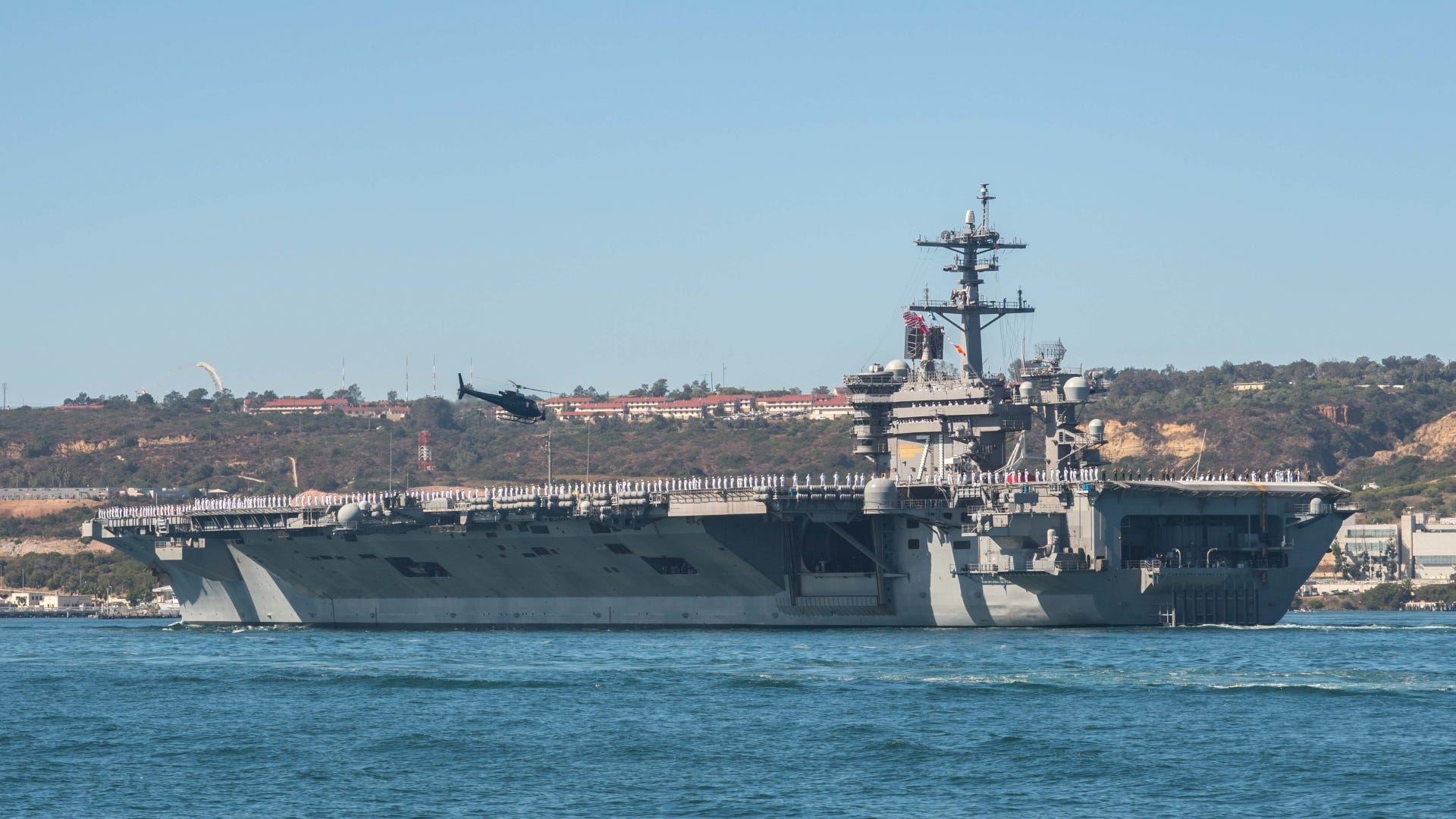 3 sailors have COVID on US ship that saw outbreak last year