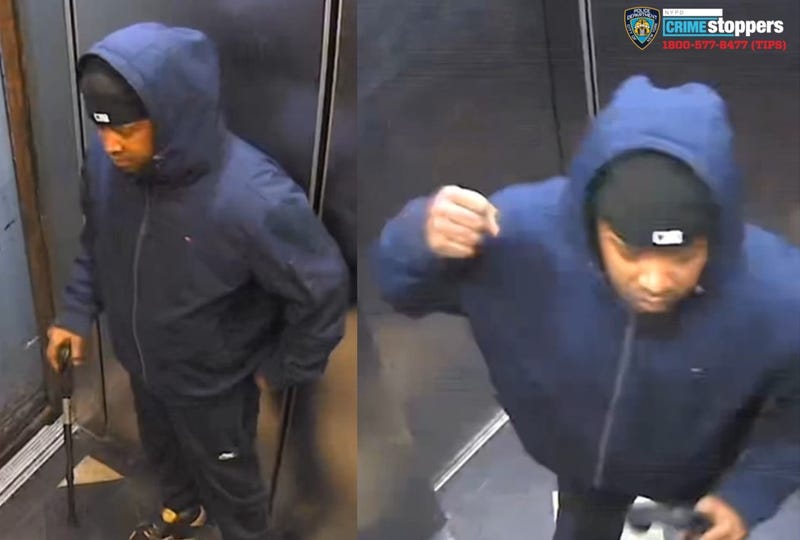 Police released images Thursday of the suspect in the Feb. 8 attack