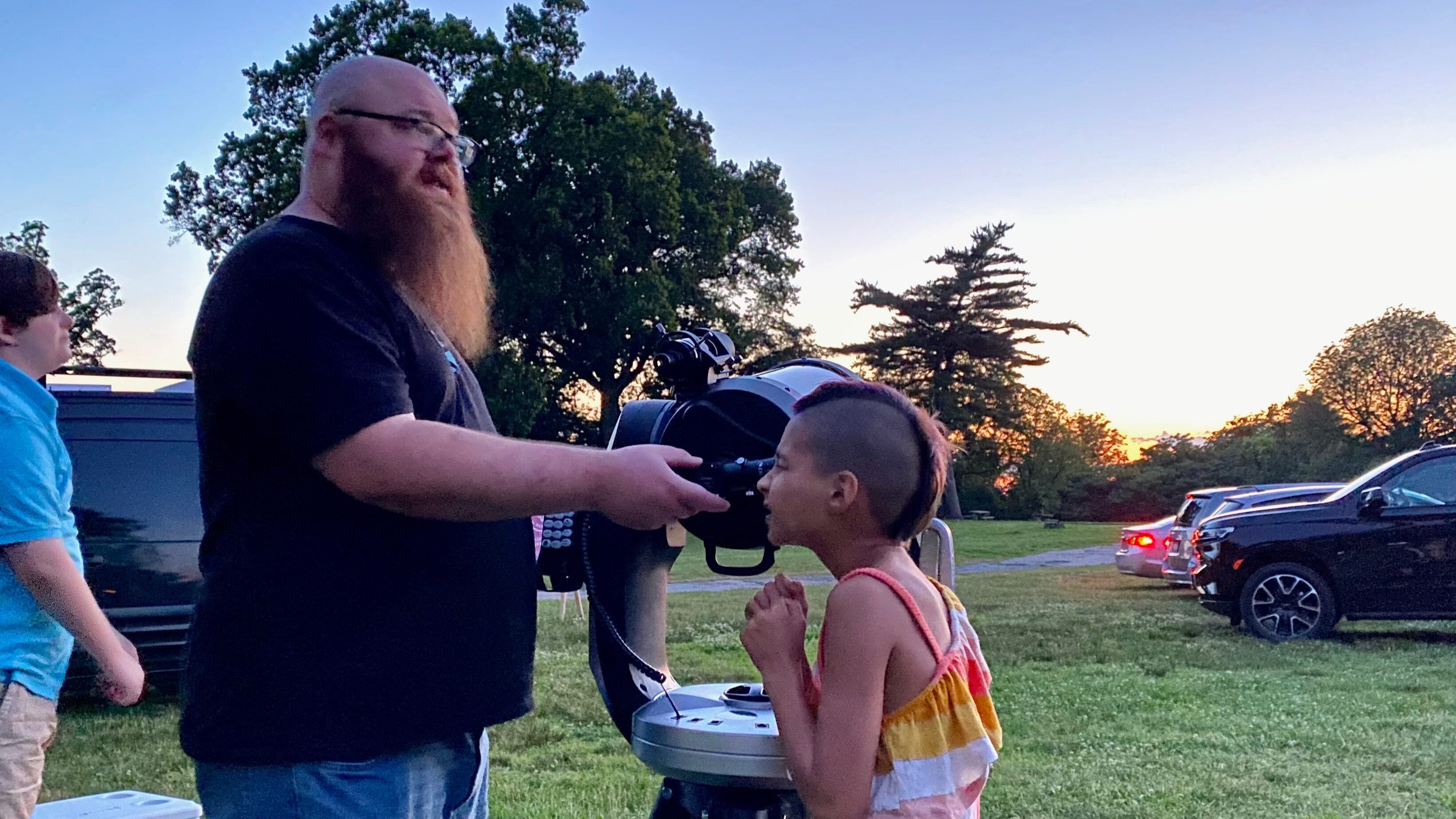 This nighttime tour of Fairmount Park gets out of this world