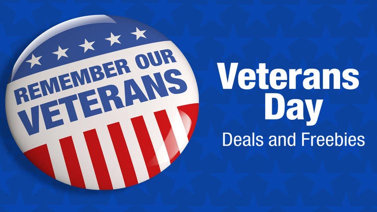 Veterans Day Discounts and Deals 2019