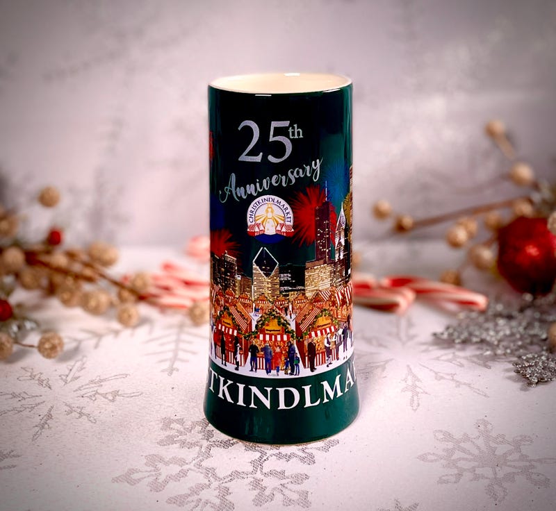 Christkindlmarket Chicago 25th Anniversary mug