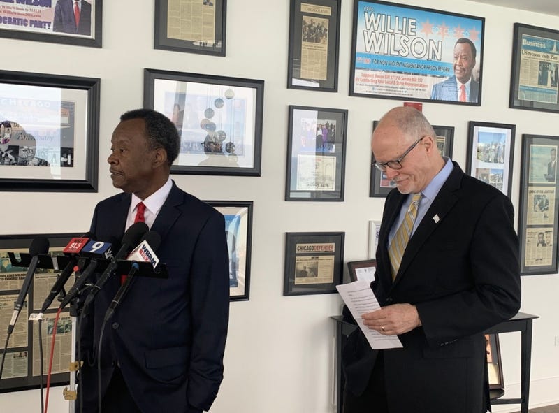 Willie Wilson and Paul Vallas