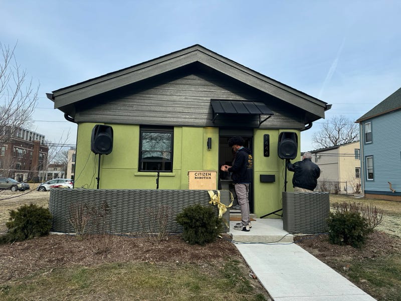 a 3D printed home in Detroit