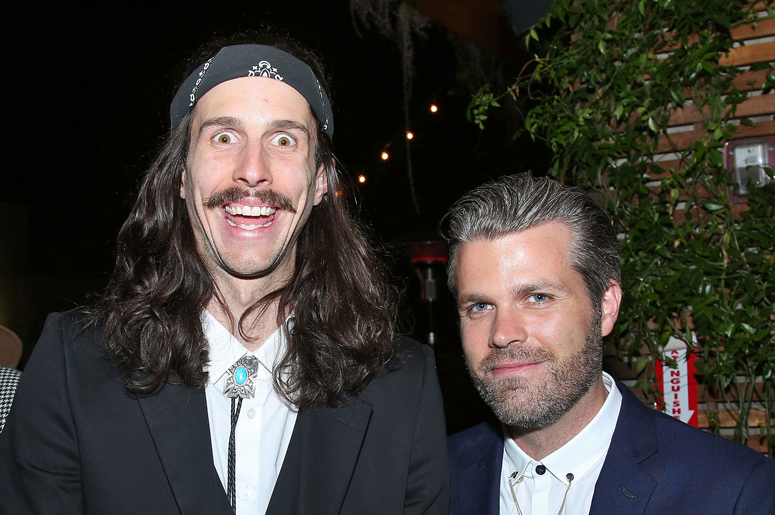 Nathaniel Motte and Sean Foreman from band 3OH!3