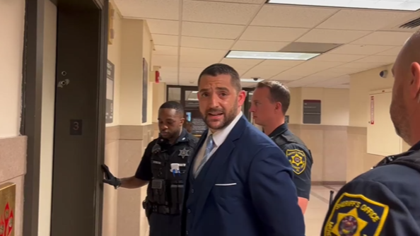 As he was led from the courtroom, Francis Laurenzi insisted that he is innocent.