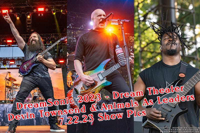 DreamSonic 2023 - Dream Theater - Devin Townsend - Animals As Leaders - Marymoor Park 7.22.23