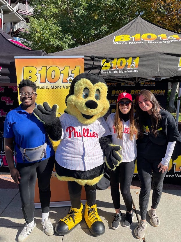 B101.1 Celebrates Red October at Phillies' Postseason Block Party