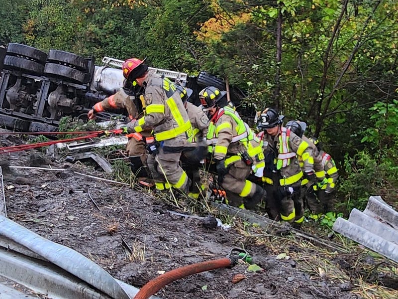 truck rollover