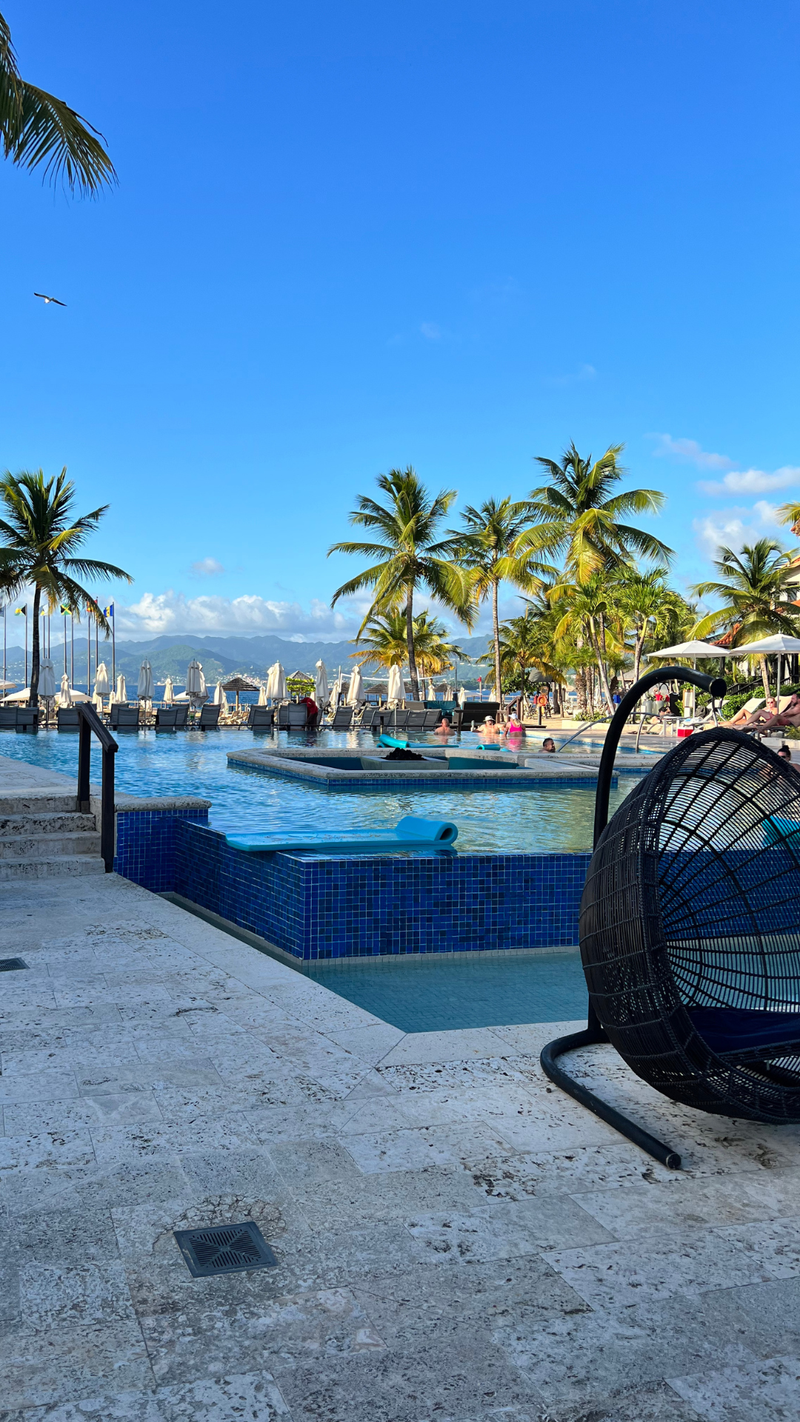 Pool Views from Sandals Grenada