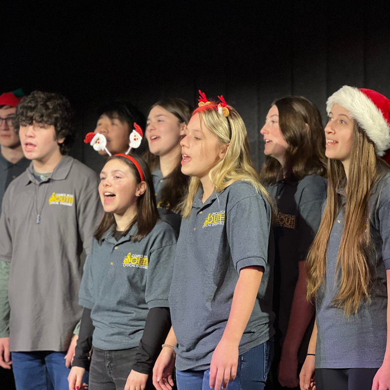 9-12 Christmas Choir Champions Council Rock High School South Perform at B101.1
