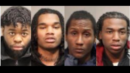 All 4 members of suspected robbery crew held without bail