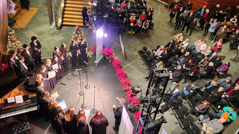 9-12 Christmas Choir Champions Council Rock High School South Performs at the Kimmel Center