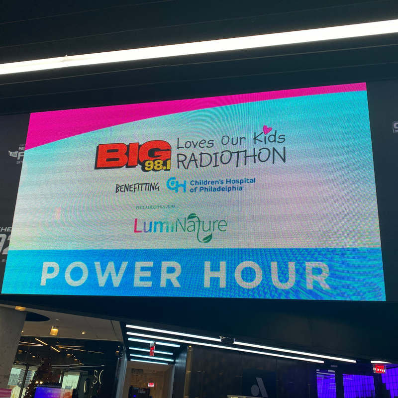 Thank you to the Philadelphia Zoo, our 11AM-12PM Power Hour Sponsor on 12/9 for our 21st Annual BIG 98.1 Loves Our Kids Radiothon